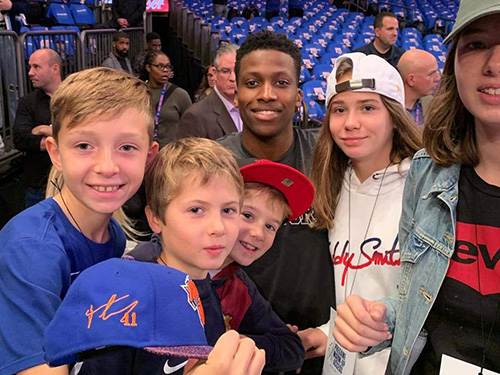 Rencontre avec Frank Ntilikina