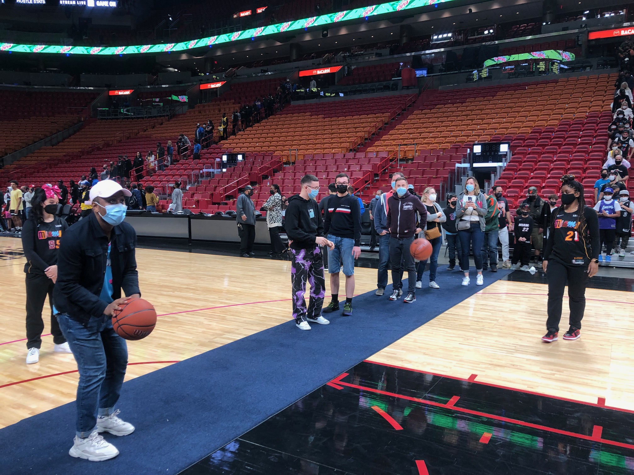 Fan experience Miami Heat
